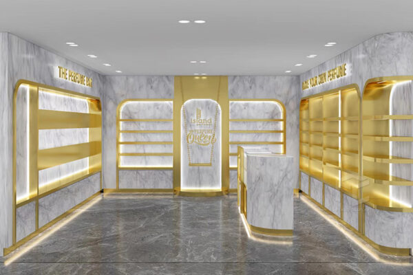 Luxury Perfume Shop Decoration & Custom Perfume Store Furniture