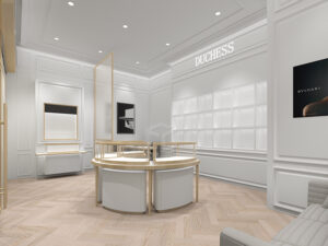 Read more about the article Modern jewelry showroom design