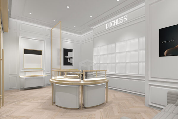 Luxury Jewelry Shop Decor Concepts & Custom Jewelry Showcase