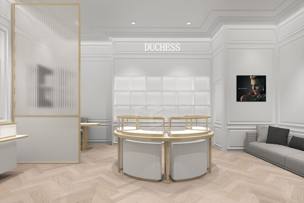 Luxury Jewelry Shop Decor Concepts & Custom Jewelry Showcases