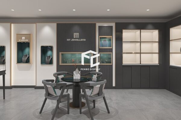 Jewelry Store Interior Design 3D | Wholesale Display Showcases