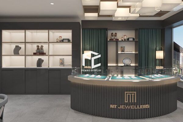 Jewelry Store Interior Design 3D | Wholesale Display Showcases