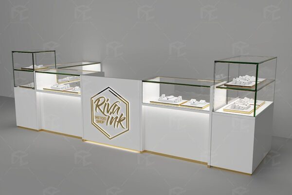 Modern Jewelry Showcase Design