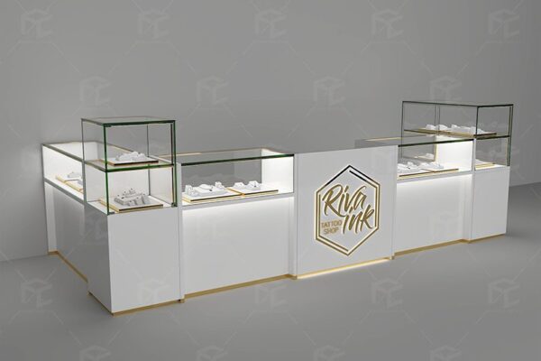 Modern Jewelry Showcase Design