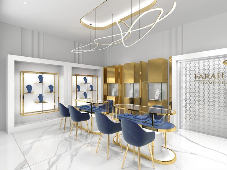 Luxury Jewelry Showcase and Shop Design Penbo Display