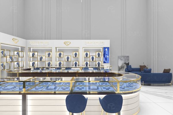 Luxury Jewelry Showcase and Shop Design