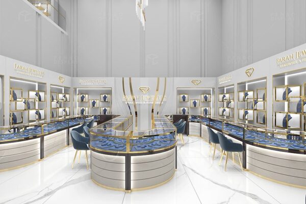 Luxury Jewelry Showcase and Shop Design