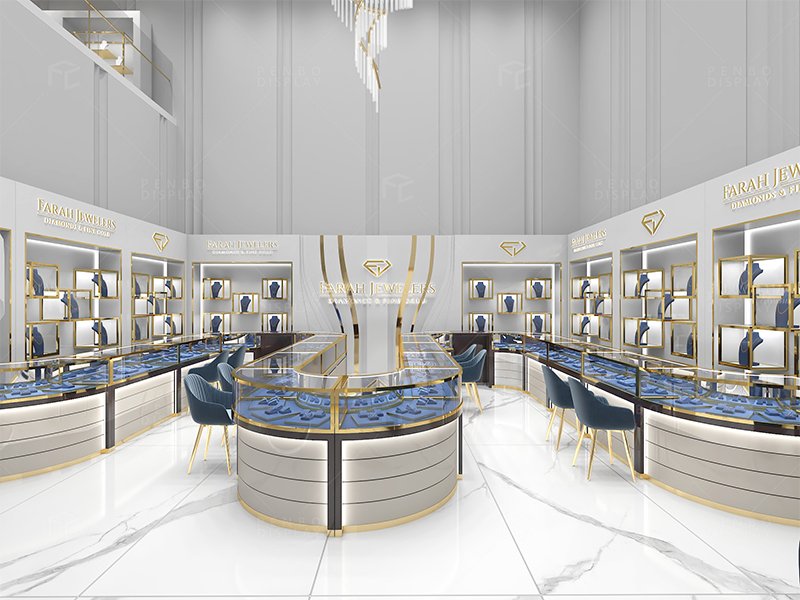 luxury jewelry shop design