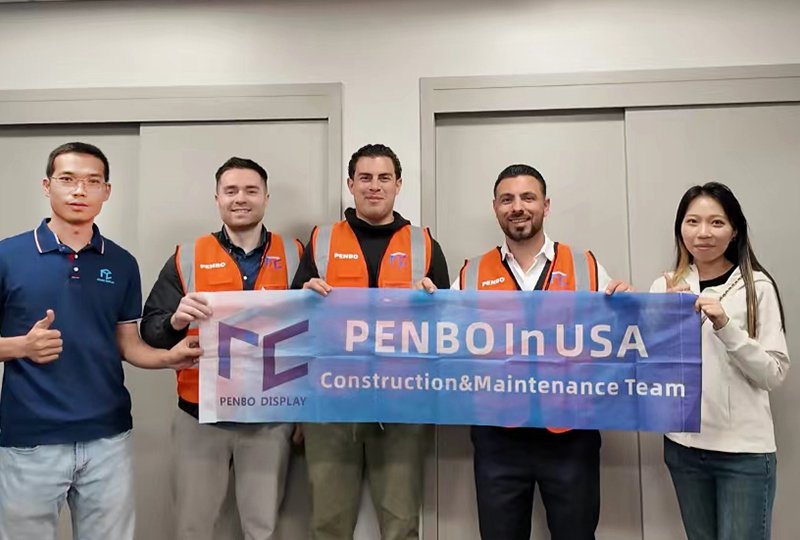 our team in USA