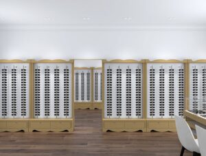 Custom optical store fixtures and interior design solutions - Penbodisplay