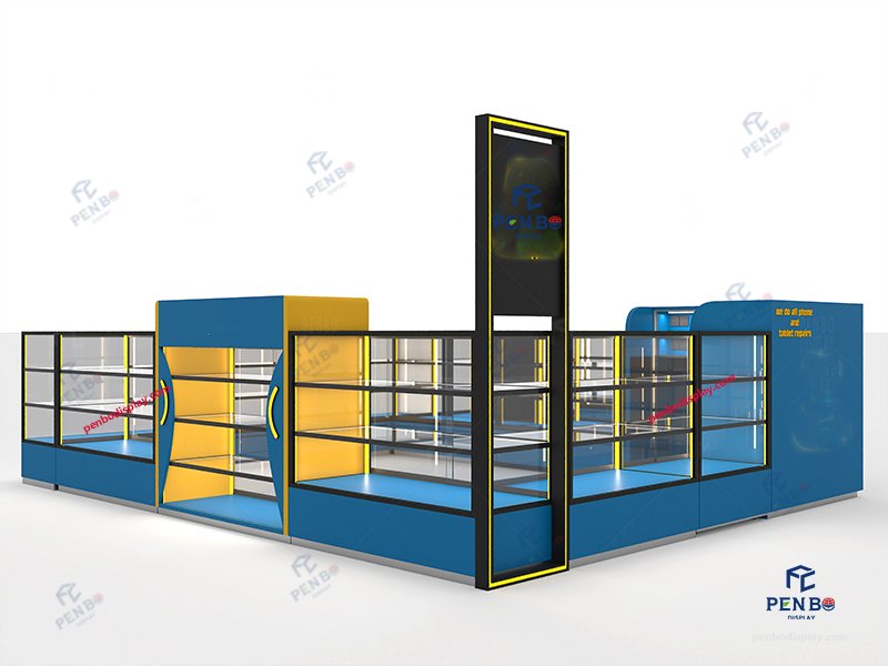 Mobile Accessories Kiosk, cell phone kiosk in mall, cell phone kiosk design,cell phone repair kiosk,