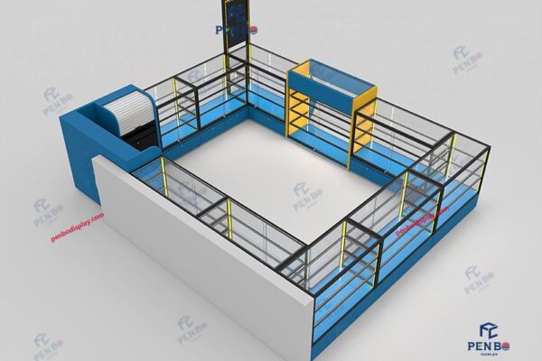 Custom Mobile Phone Kiosk Design
