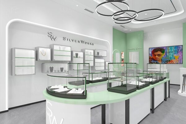 Jewelry Store Showcases for Sale and Custom Design Solutions