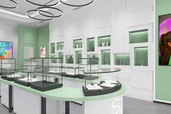 Jewelry Store Showcases for Sale and Custom Design Solutions