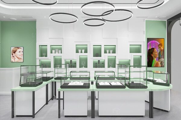 Jewelry Store Showcases for Sale and Custom Design Solutions