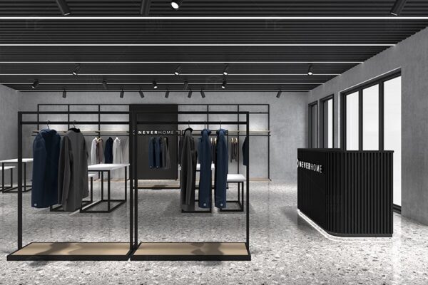 Custom Menswear Store Racks Wholesale and Interior Design