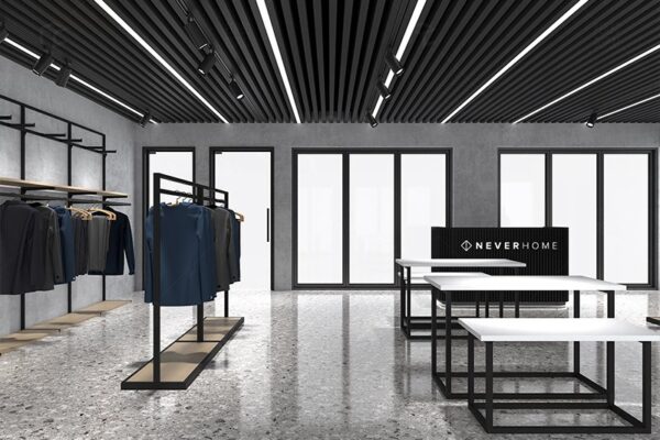 Custom Menswear Store Racks Wholesale and Interior Design