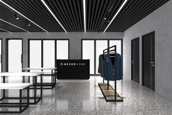 Custom Menswear Store Racks Wholesale and Interior Design