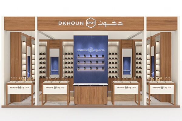 Luxury Perfume Kiosk in Mall