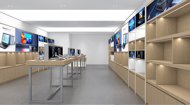 computer shop interior design