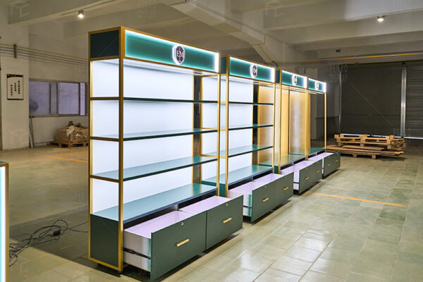 Freestanding display cabinet wholesale