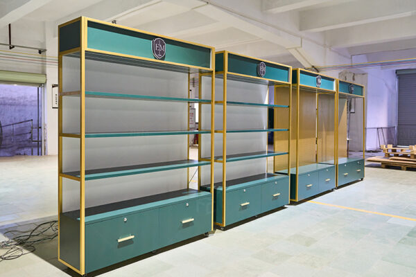 Freestanding display cabinet wholesale