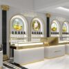 perfume shop interior design, perfume display cabinet, perfume display shelves, perfume store fixtures, perfume store furniture, perfume store design