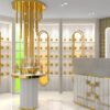perfume shop design, modern perfume shop interior design, luxury perfume shop design