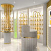 perfume shop design, modern perfume shop interior design, luxury perfume shop design