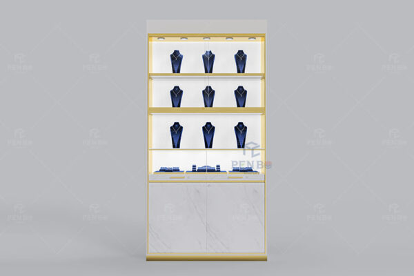 Freestanding Jewelry Wall Glass Display Cabinets Wholesale