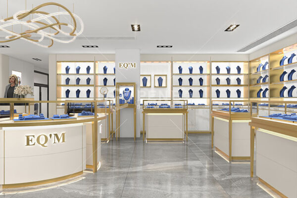 Luxury Display Showcase Wholesale | Interior design for jewelry shop