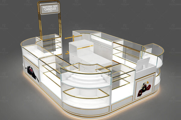 Candle Display Kiosk design