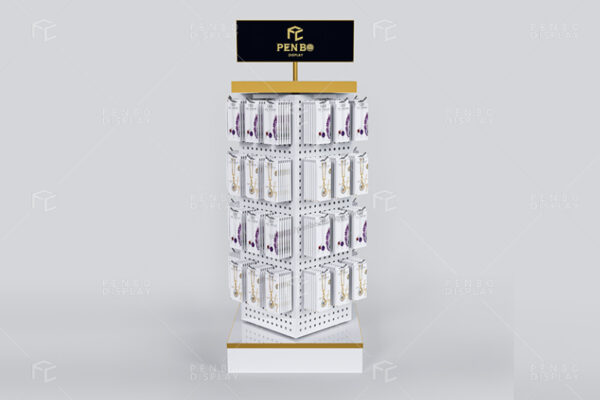 Rotating Jewelry Display Stand for Stores