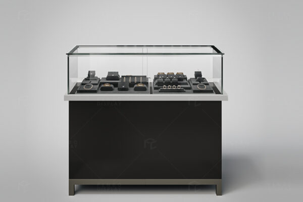 Elegant Jewelry Display Counter for Boutique and High-End Stores