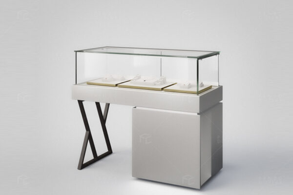 Premium Jewelry Display Counter for Luxury Retail Stores