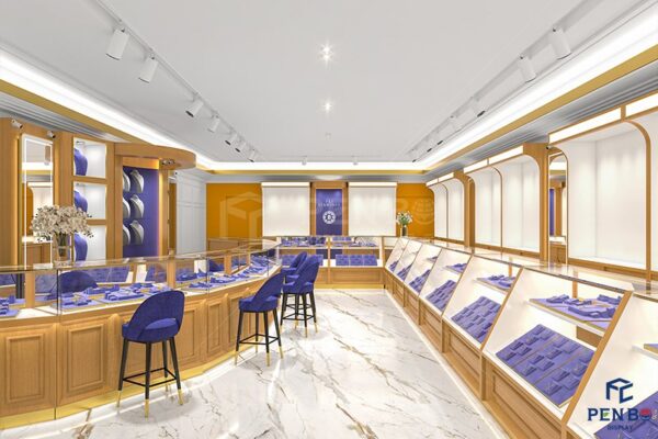 Luxury Jewellery Store Design – High-end Showcases & Furniture Suppliers