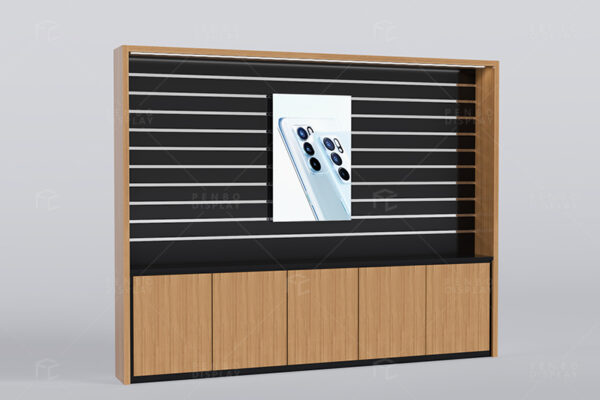 Mobile Accessories Store Display Rack | Slatwall Display