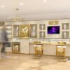jewelry showcase design，jewelry showcase manufacturers, jewelry display cabinets, jewelry store design, jewelry display counter, jewelry shop decoration