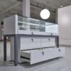 modern eyeglass display furniture,eyewear display cabinets, optical store counter