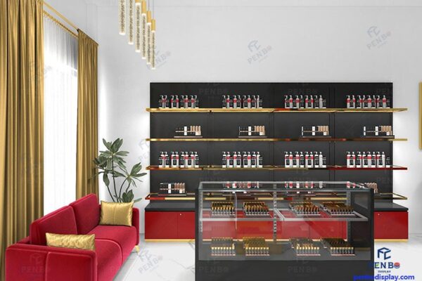 Custom nail polish display shelves & counter wholesale