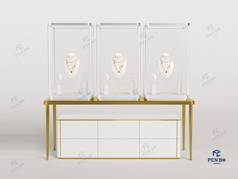 custom jewellery display cabinets for shops,jewelry showcase design