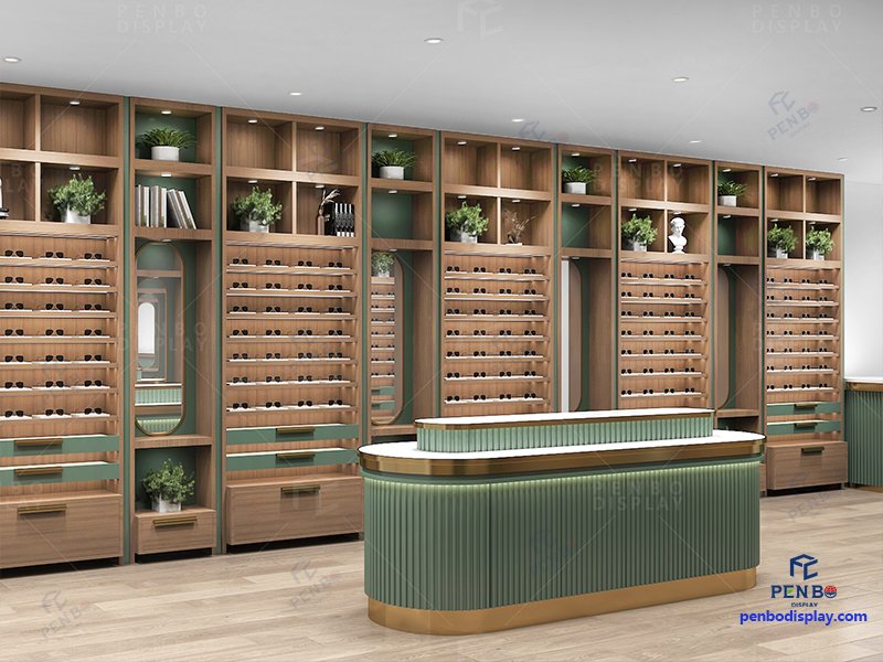 modern optical shop furniture design