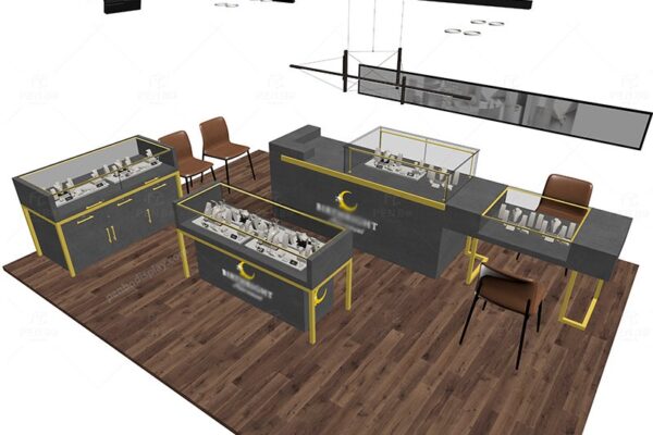 Boutique Jewelry Store Interior Design Solutions | Modern Boutique Showcases Manufacturer