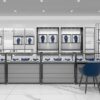 Wall-Mounted Jewelry Display Cabinets, Countertop Jewelry Display Showcases