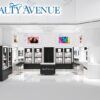 Makeup Store Design, cosmetic display fixtures, makeup display cabinet
