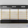custom luxury perfume store display shelves, modern fragrance store wall display units,wholesale perfume shop display fixtures