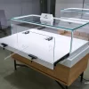 wood and glass jewelry showcase wholesale, Wholesale wood and glass jewelry showcases with lockable storage drawers