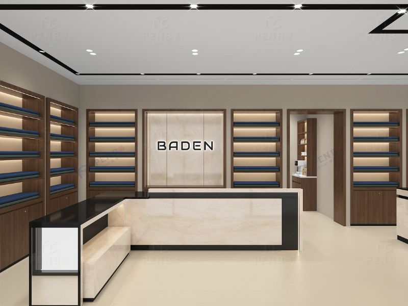 Arabic Tailoring Store Interior Design, Modern Suit Shop Furniture,Arabic Men’s Tailor Shop Custom Display Fixtures