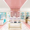 Modern lingerie store interior design with custom underwear shop fixtures
