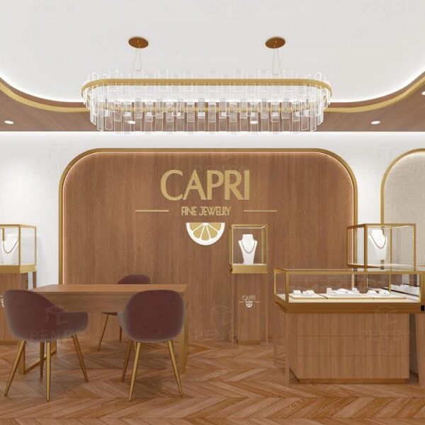 Jewelry Store Interior Design & Custom Display Cabinets - Penbo Display